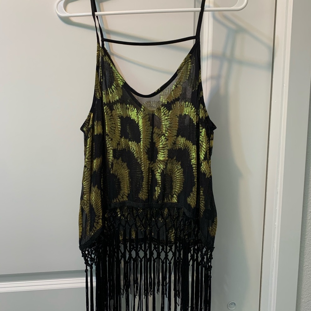 ASTR sheer tank top